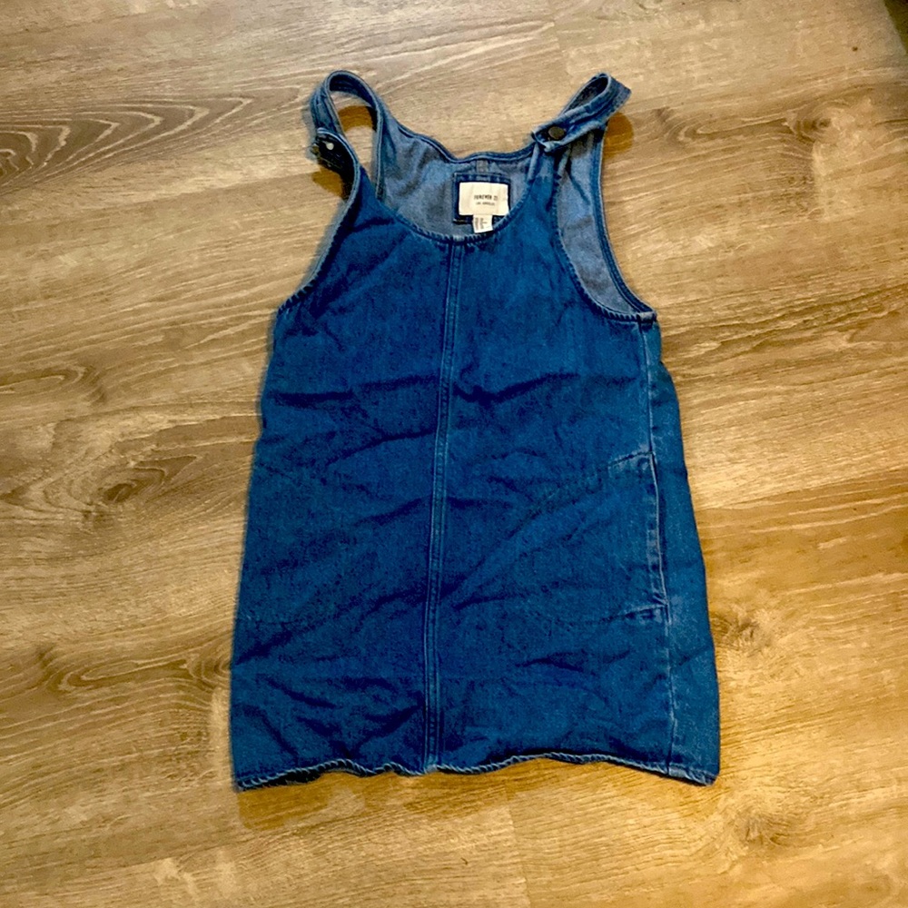 Forever 21 Jean Romper Dress Sz XS